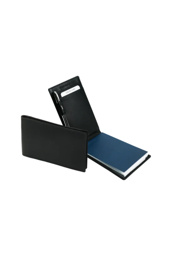 Pocket Jotter With Notepad and Metal Pen 